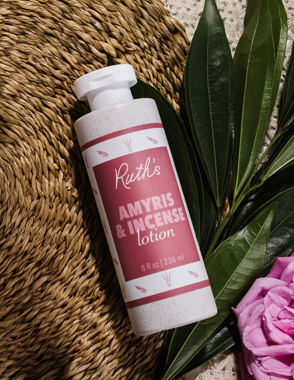 Lifestyle photo of Amyris & Incense Lotion