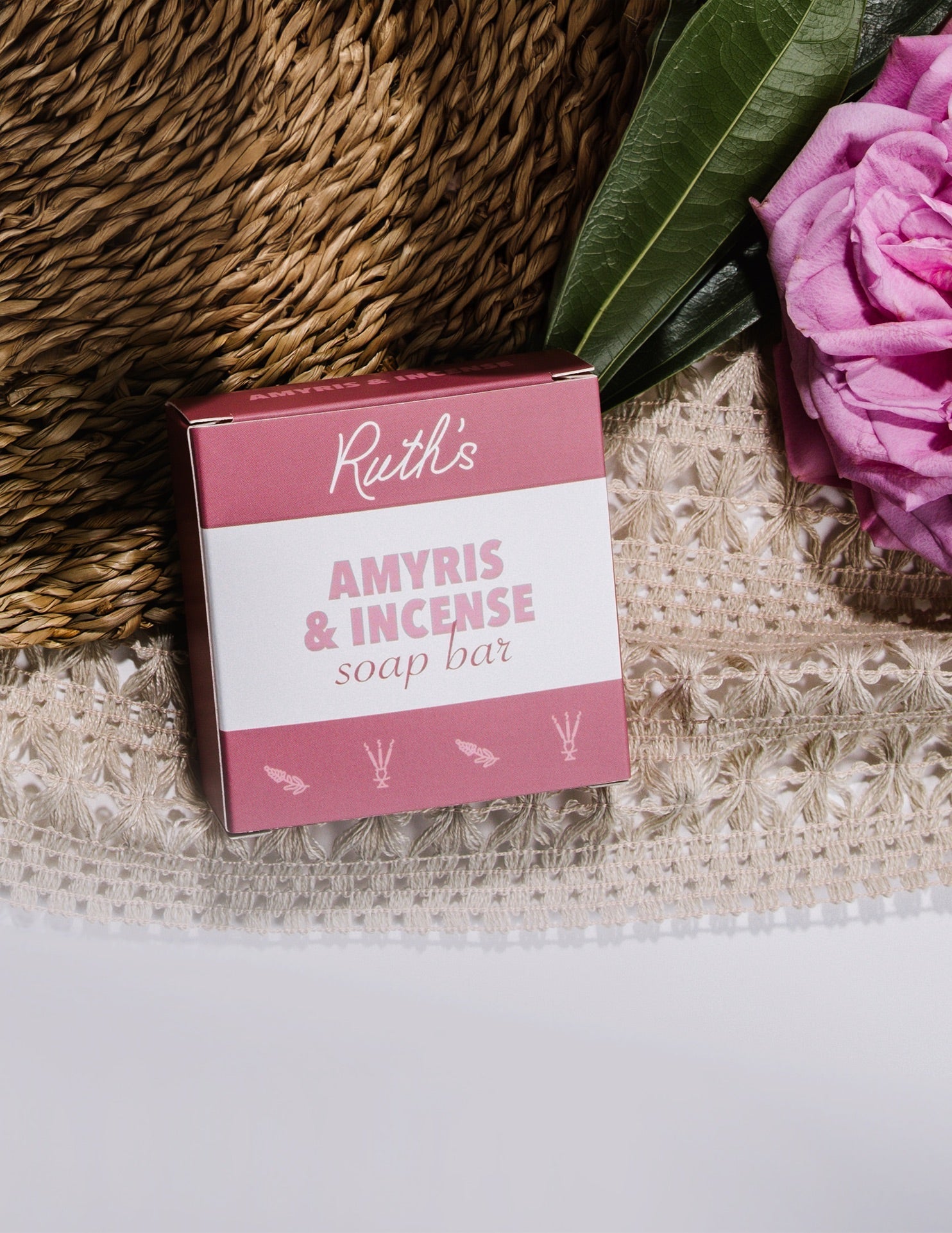 Lifestyle Photo of Amyris & Incense Soap
