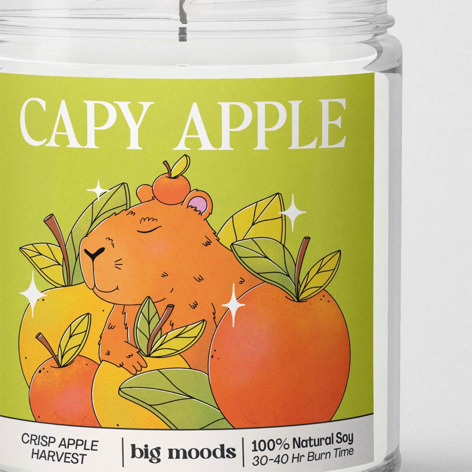 "Capy Apple" Crisp Apple - 5oz Soy Candle