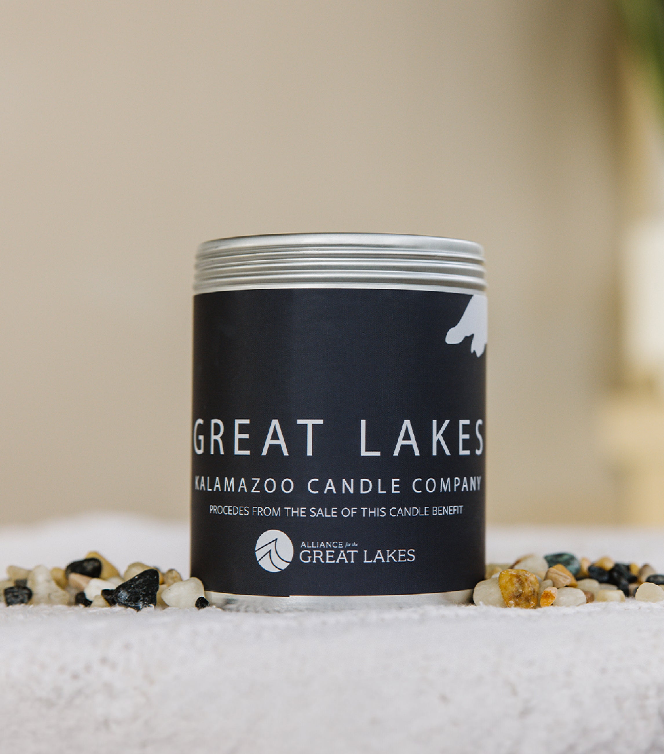 Light up your home with the Great Lakes Candle and do good too! For a limited time, $5 of each purchase is donated to the Alliance of the Great Lakes. The candle has a fresh and inviting fragrance of bergamot and sea salt. Illuminate and support!