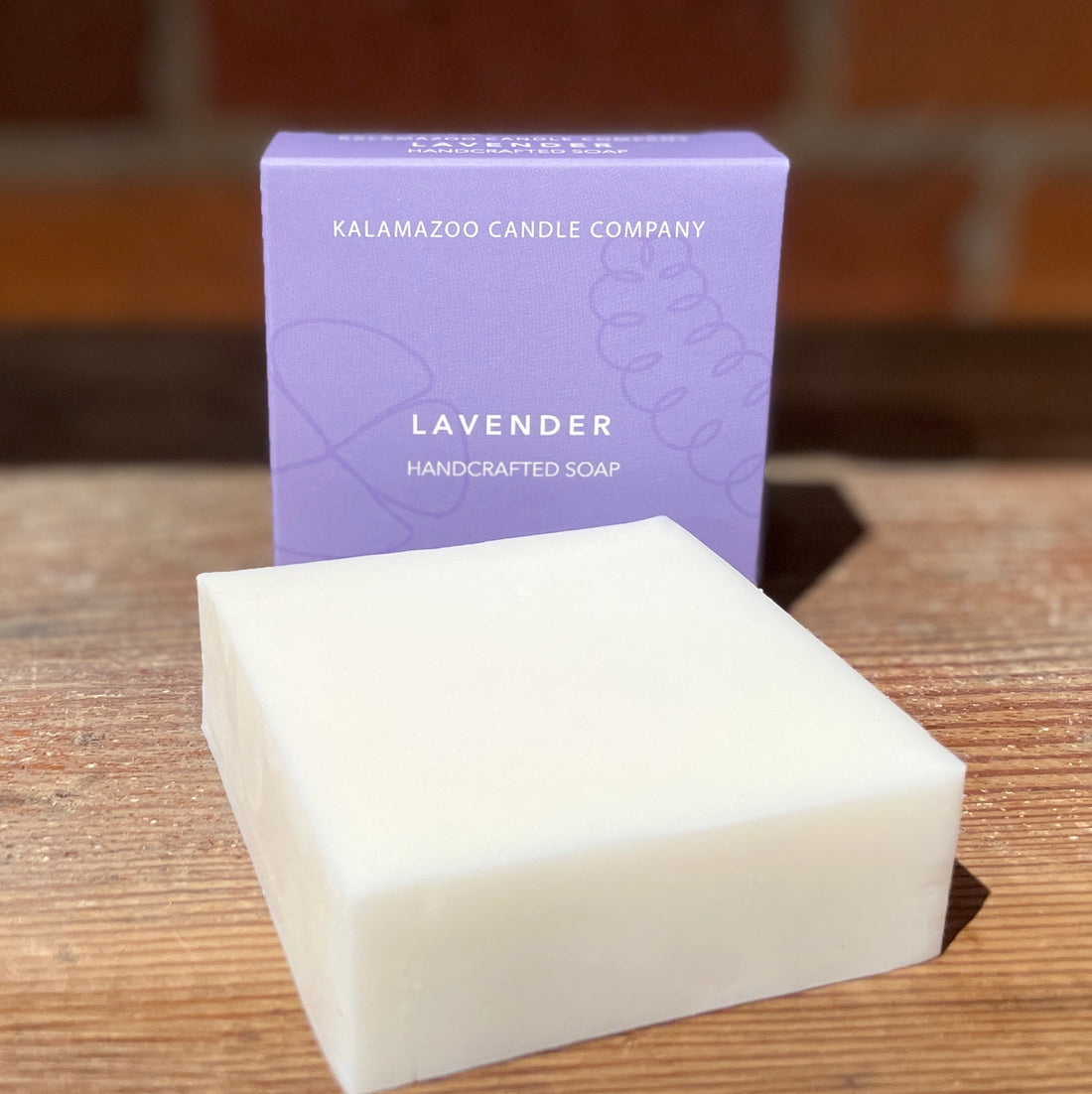 A Lavender Bar Soap Bar.