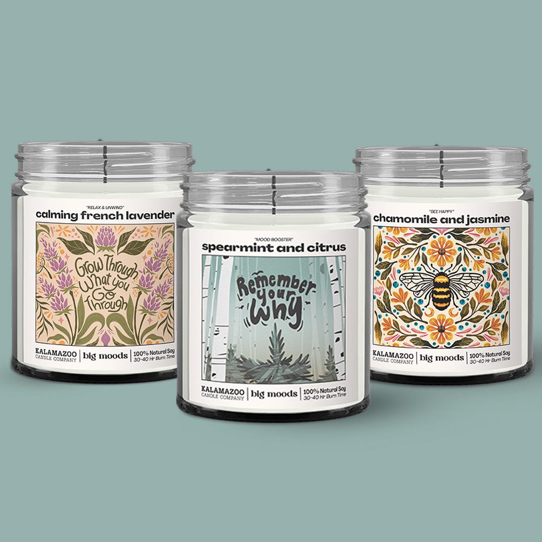 Mental Health Candle 3 Pack (5oz Soy)