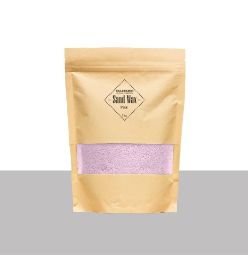 A Bag of pink sand wax scented fresh & clean.