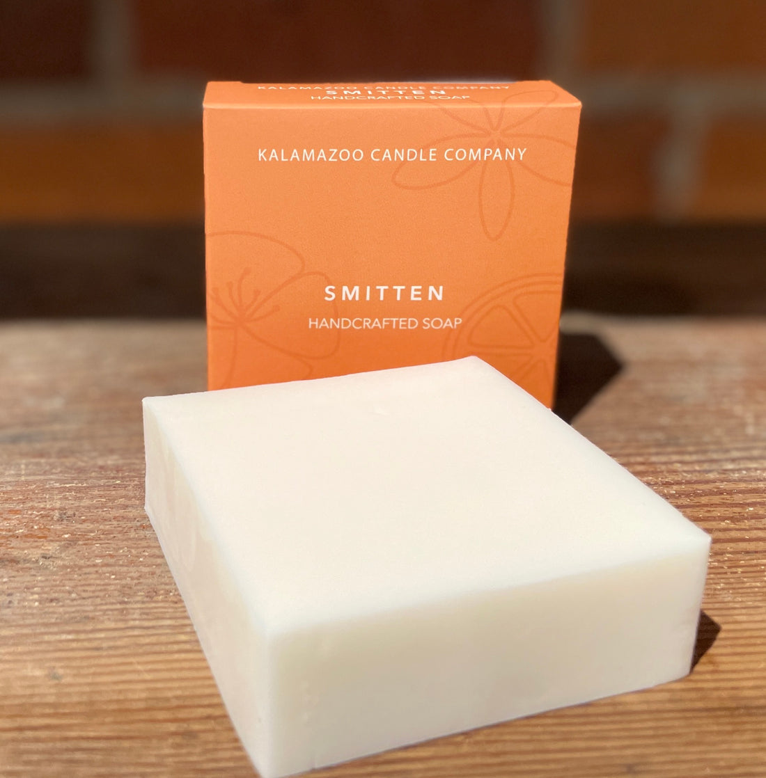 A Smitten Bar Soap Bar.