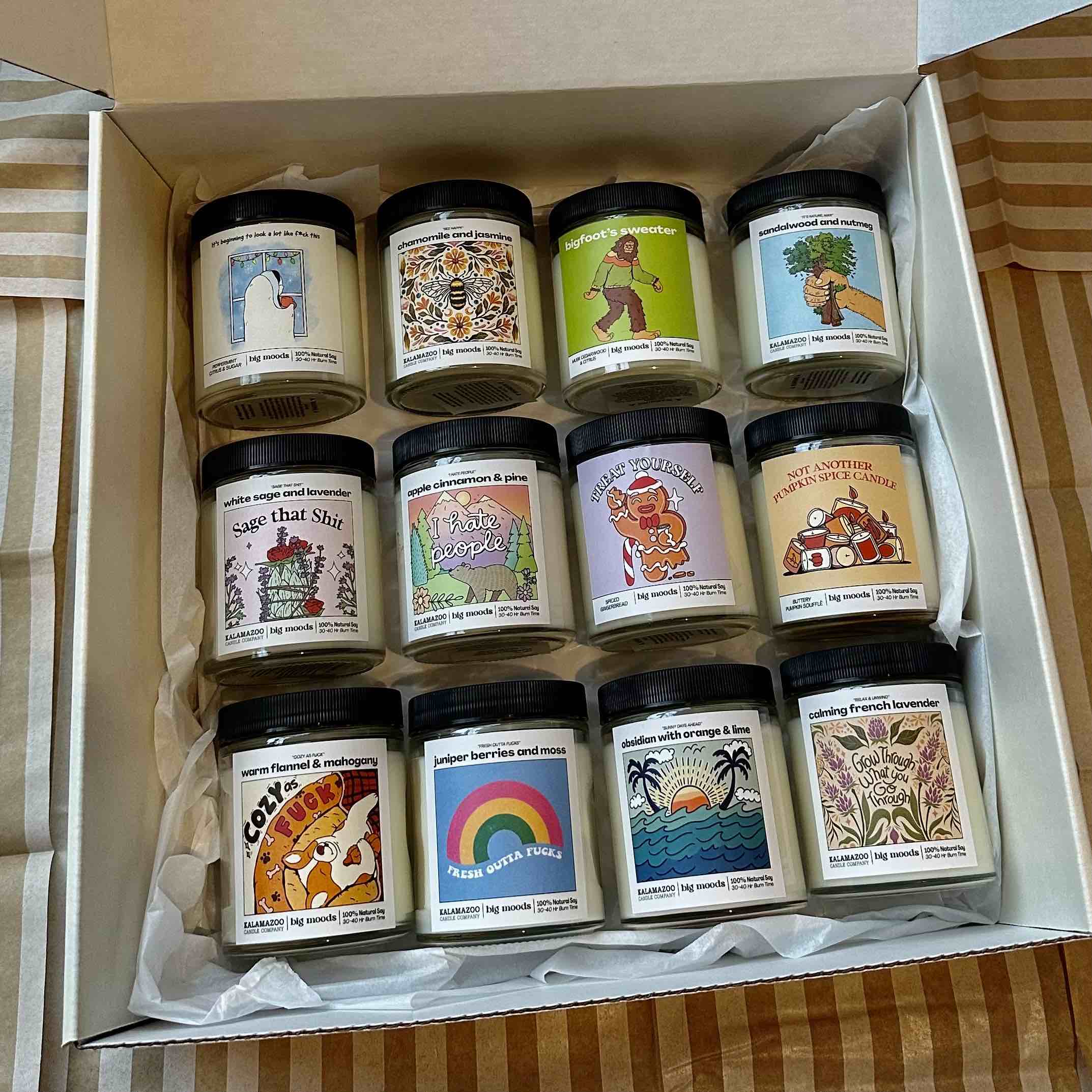 Candle Lover 12 Pack (5oz Soy)
