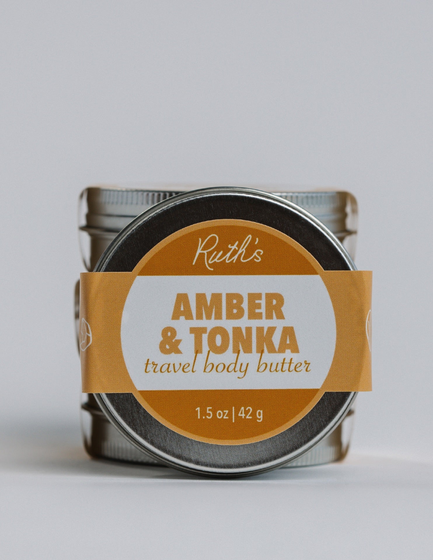 Amber & Tonka Travel Body Butter Stacked