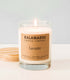 Lavender Candles Like a French countryside in bloom, this classic soy candle has notes of calming French lavender warmed by sophisticated sandalwood and pink peppercorn. All Kalamazoo Candles are: 100% natural scented soy wax; produced using locally sourc