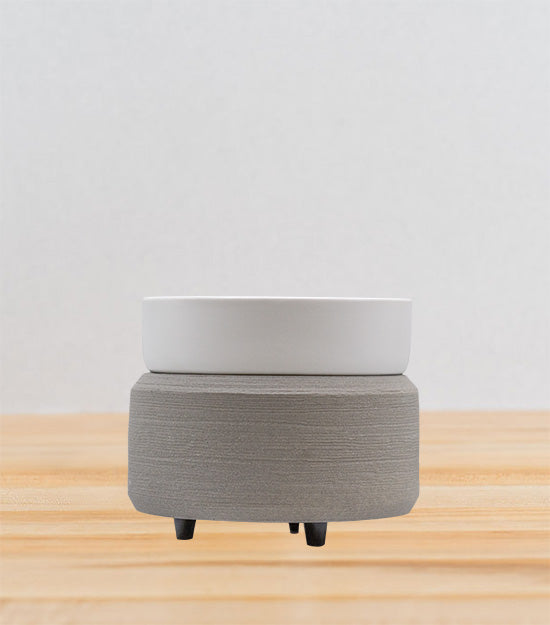 Gray Candle Warmer