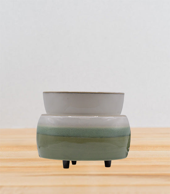 Green Candle Warmer