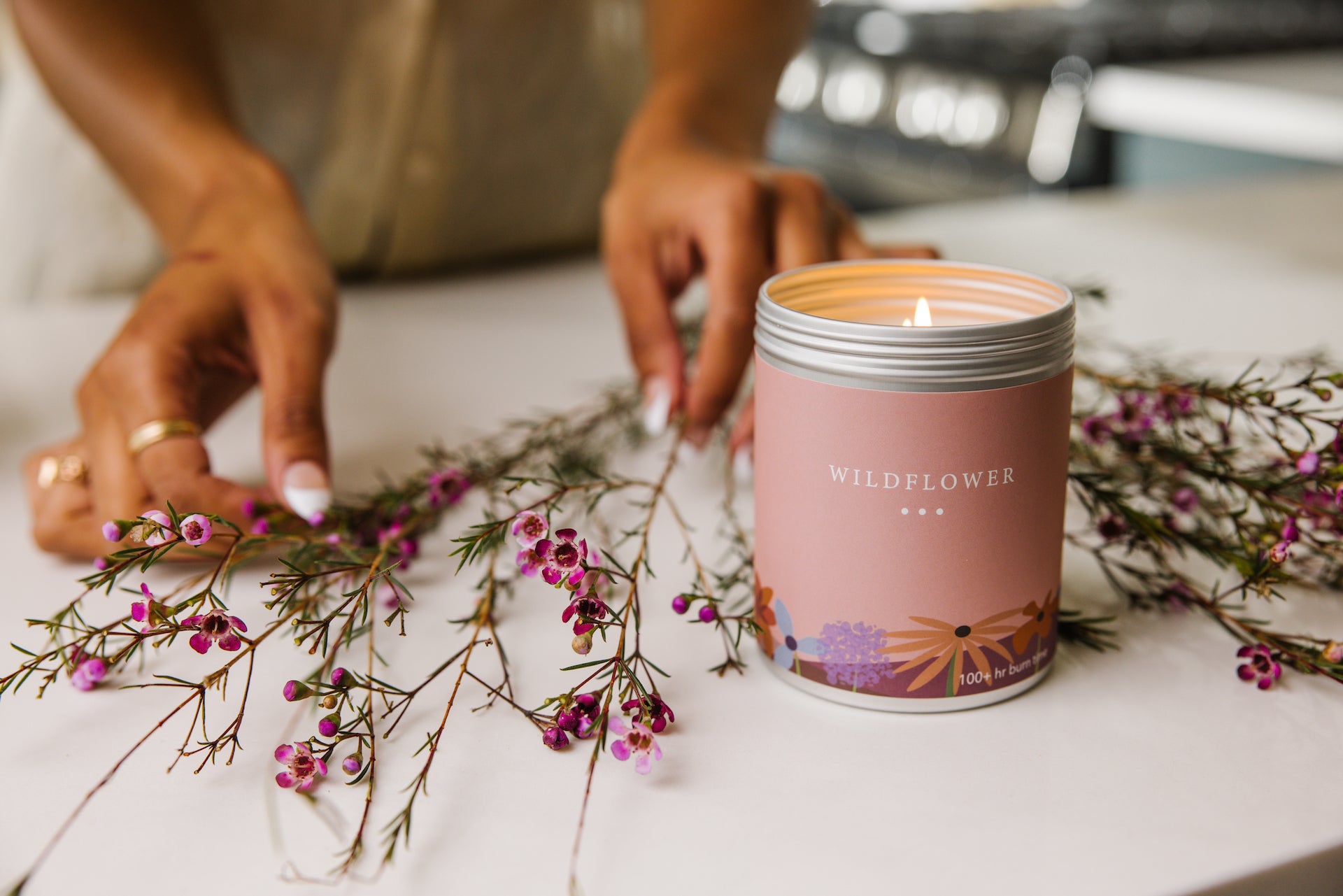 summer candle collection