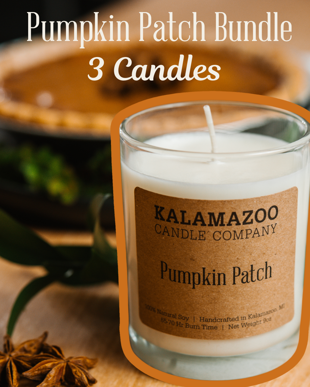 3 Pumpkin Patch Jar Bundle