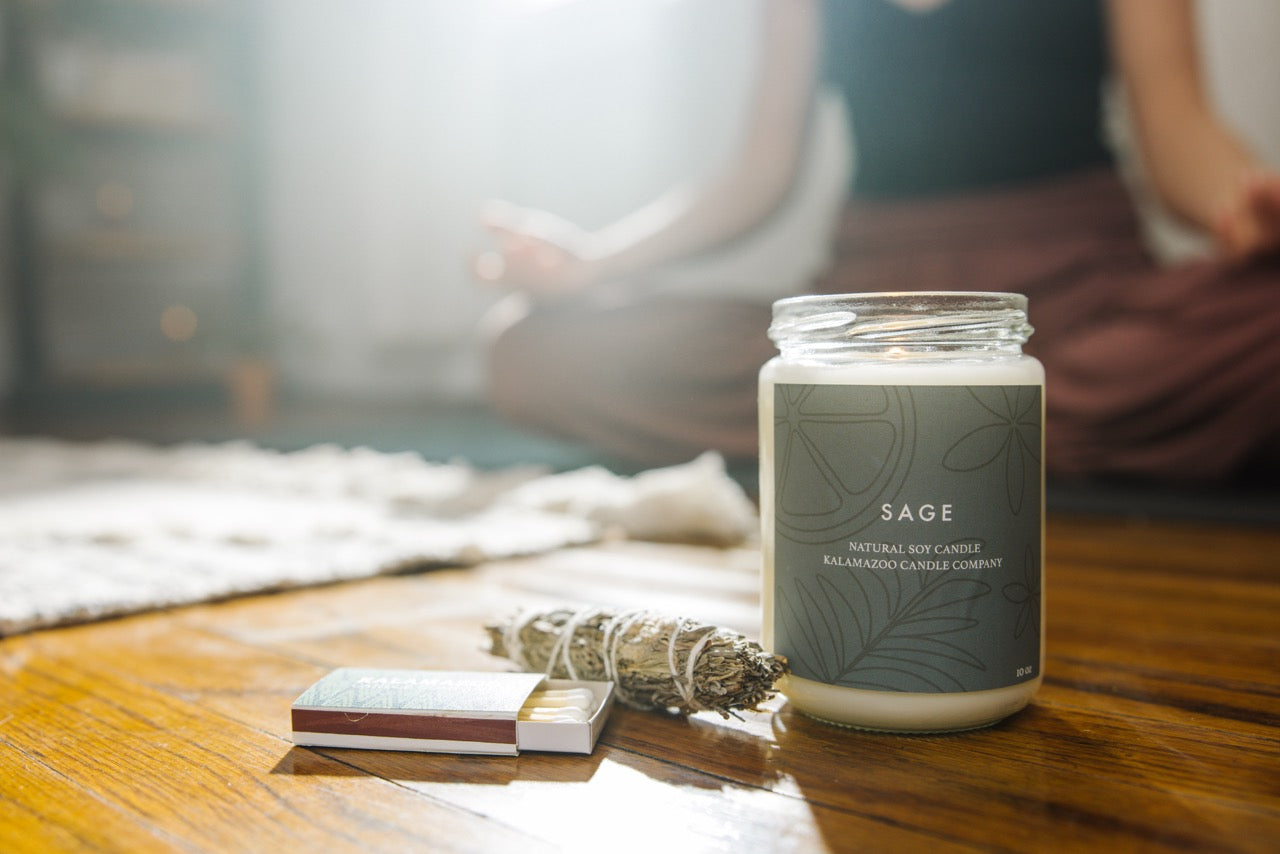 Sage Botanical Candle