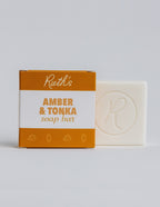 Amber & Tonka Soap Bar and box