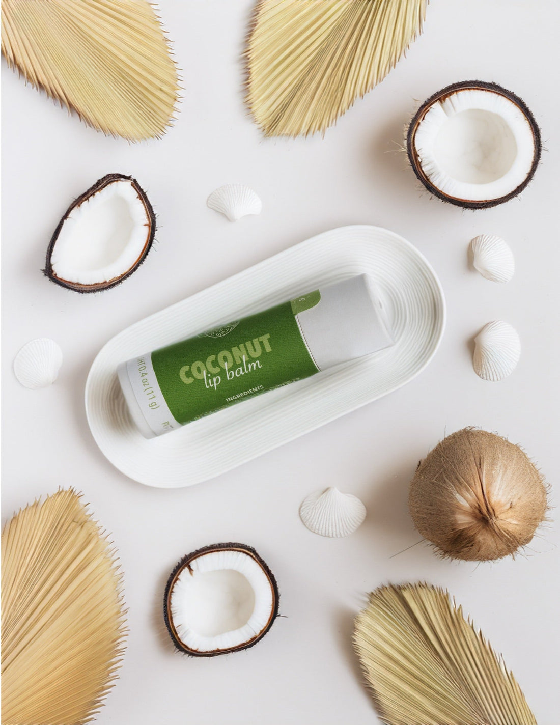 Coconut Lip Balm Lifestyle Photo