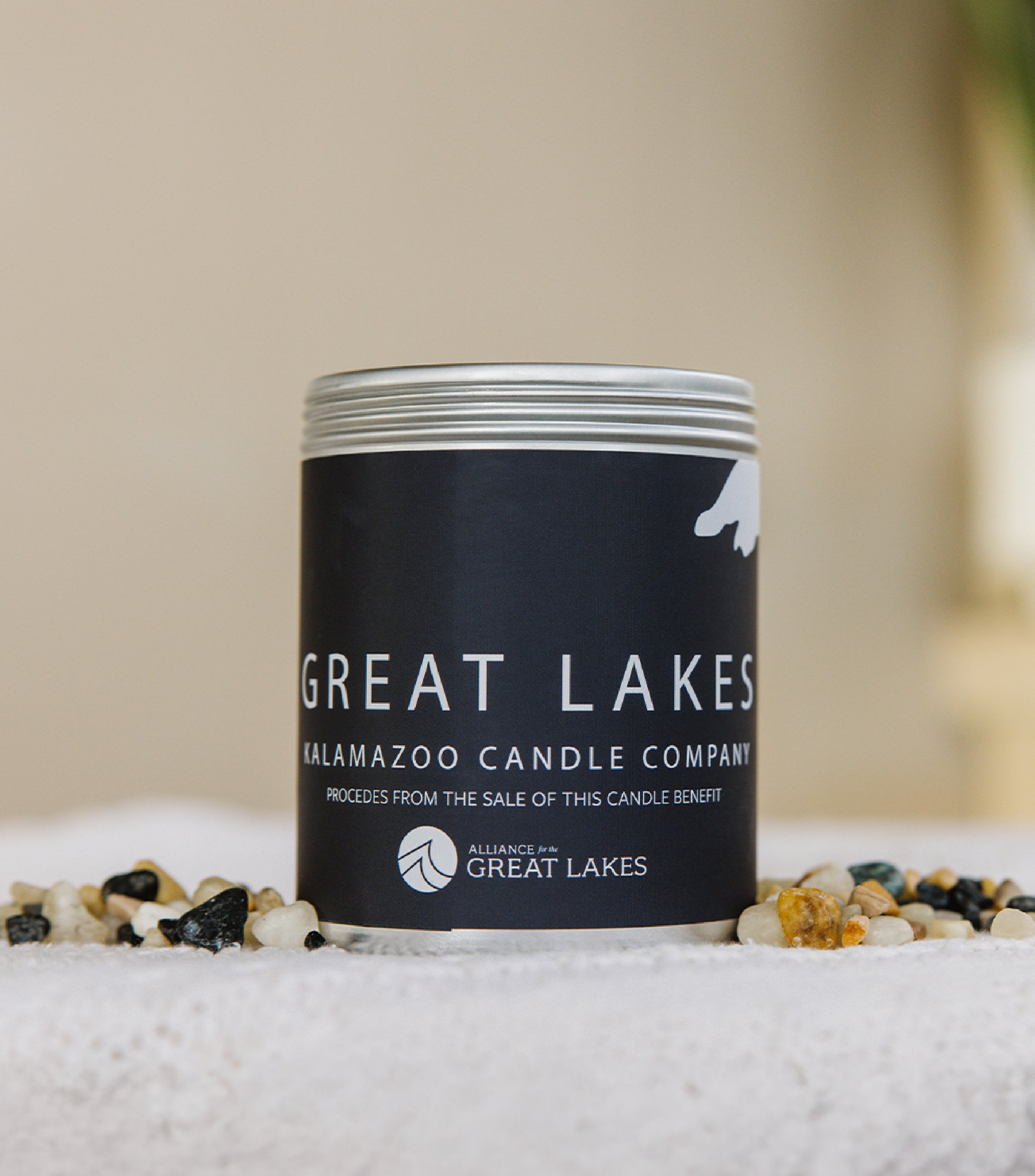 Light up your home with the Great Lakes Candle and do good too! For a limited time, $5 of each purchase is donated to the Alliance of the Great Lakes. The candle has a fresh and inviting fragrance of bergamot and sea salt. Illuminate and support!