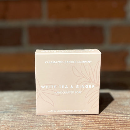 A White Tea &amp; Ginger Soap Box.