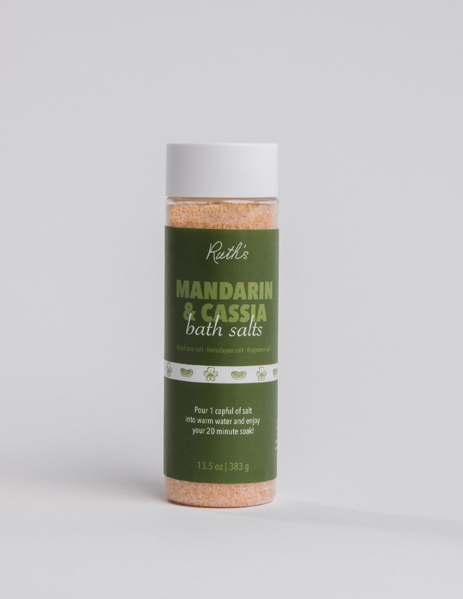 Mandarin &amp; Cassia Bath Salts