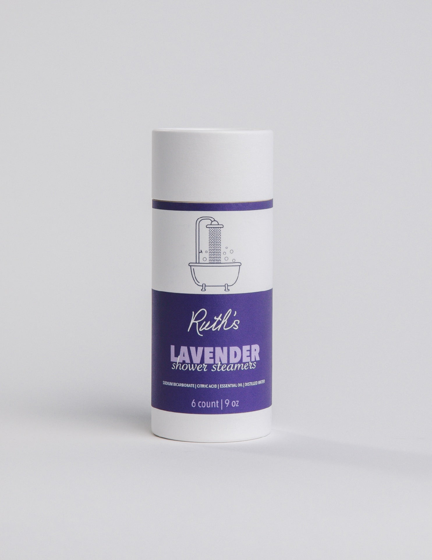 Lavender Shower Steamers Tube