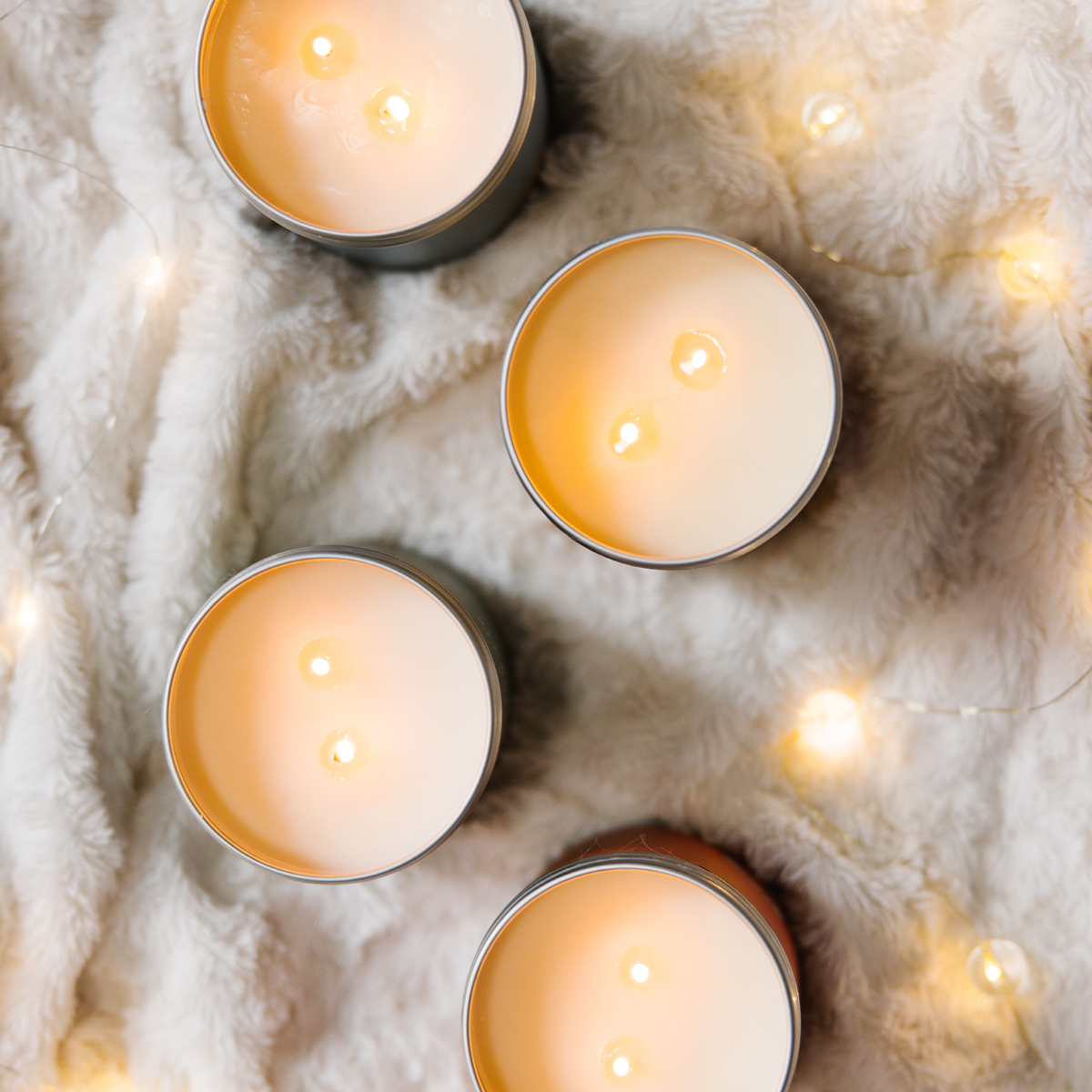 4 Winter Candles
