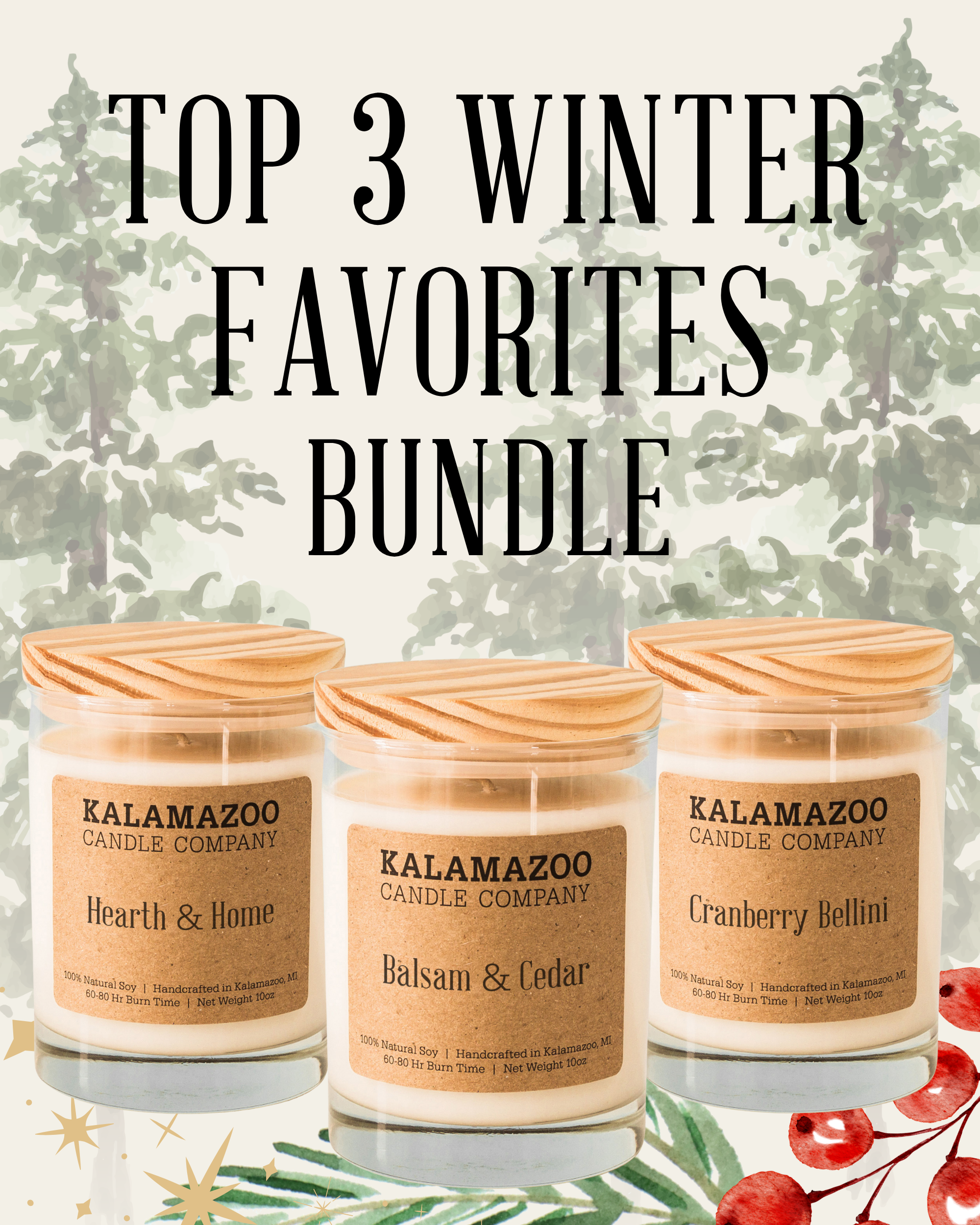 Top 3 Winter Favorites Bundle
