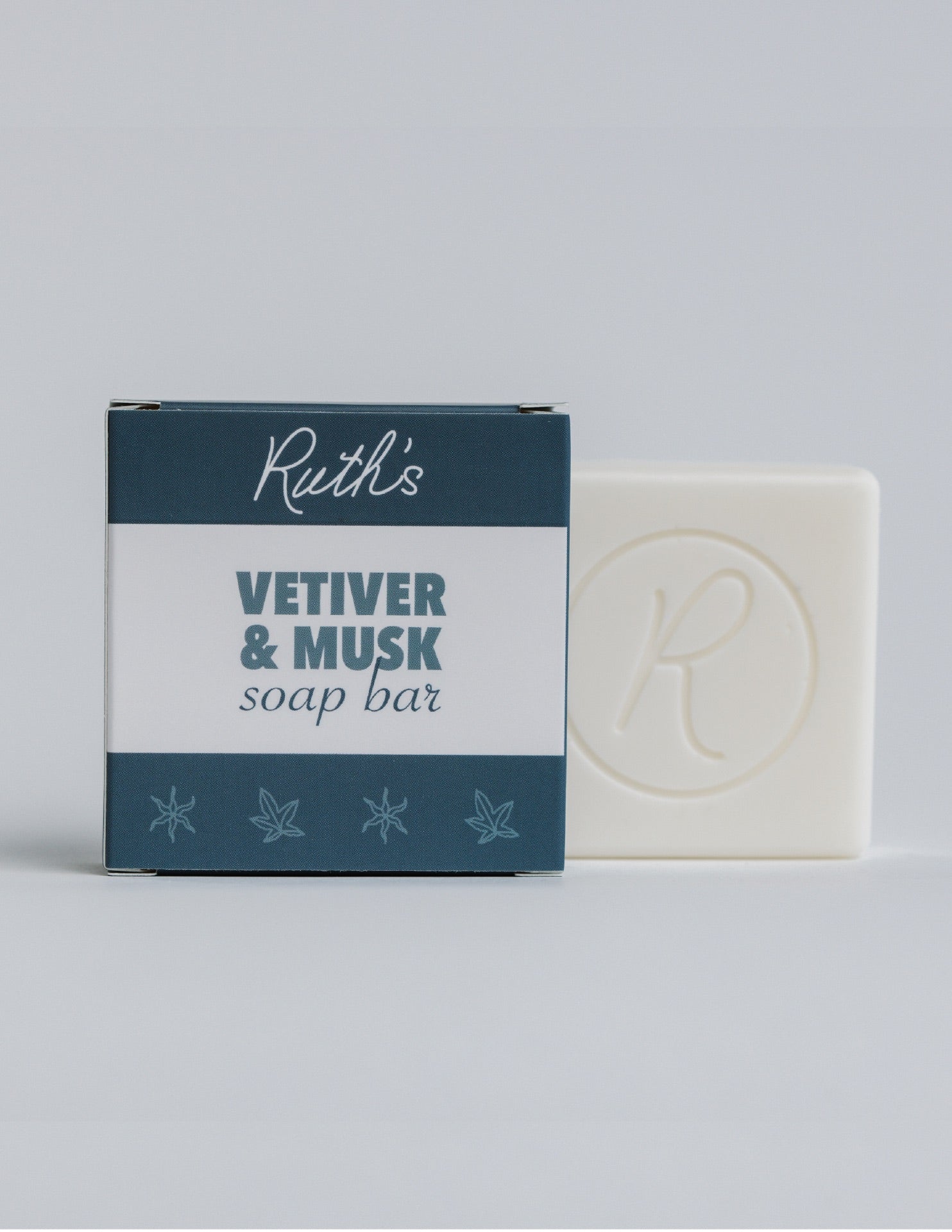 Vetiver &amp; Musk Soap bar and box