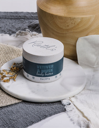 Vetiver &amp; Musk Body Butter Lifestyle Photo