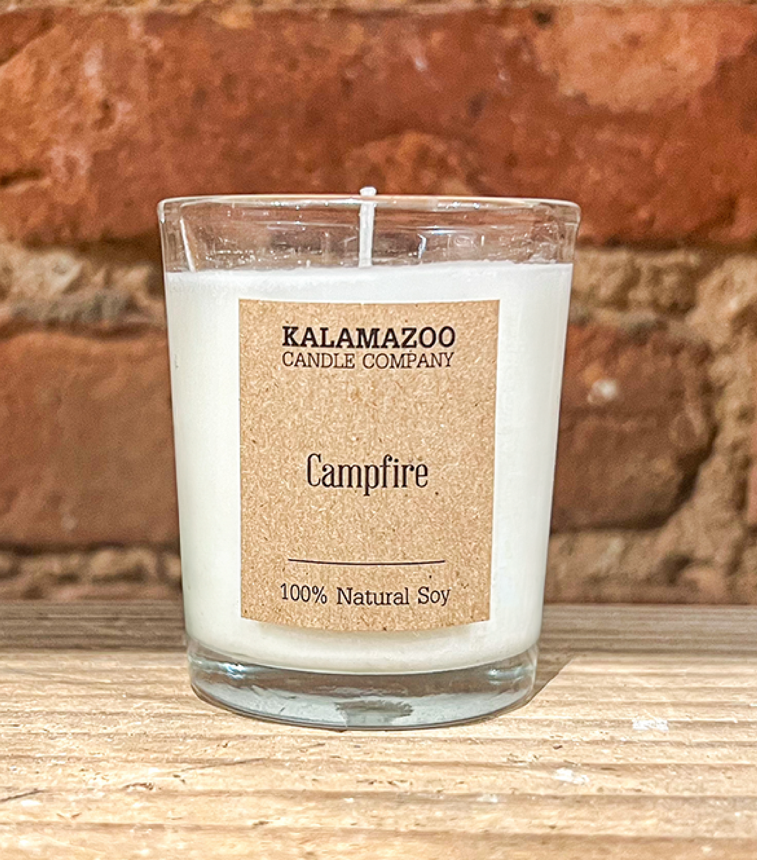 Campfire Candles Aromatic balsam and warm patchouli dappled with forest wildflowers ignites memories with this classically cozy soy candle. All Kalamazoo Candles are: 100% natural scented soy wax; produced using locally sourced and American-made materials