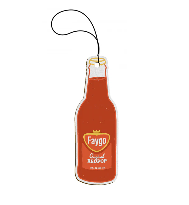 Faygo Red Pop Air Freshener by City Bird