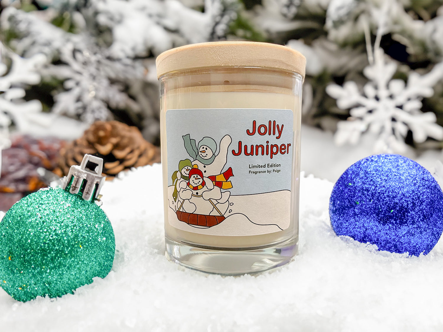 Jolly Juniper Candle Jar