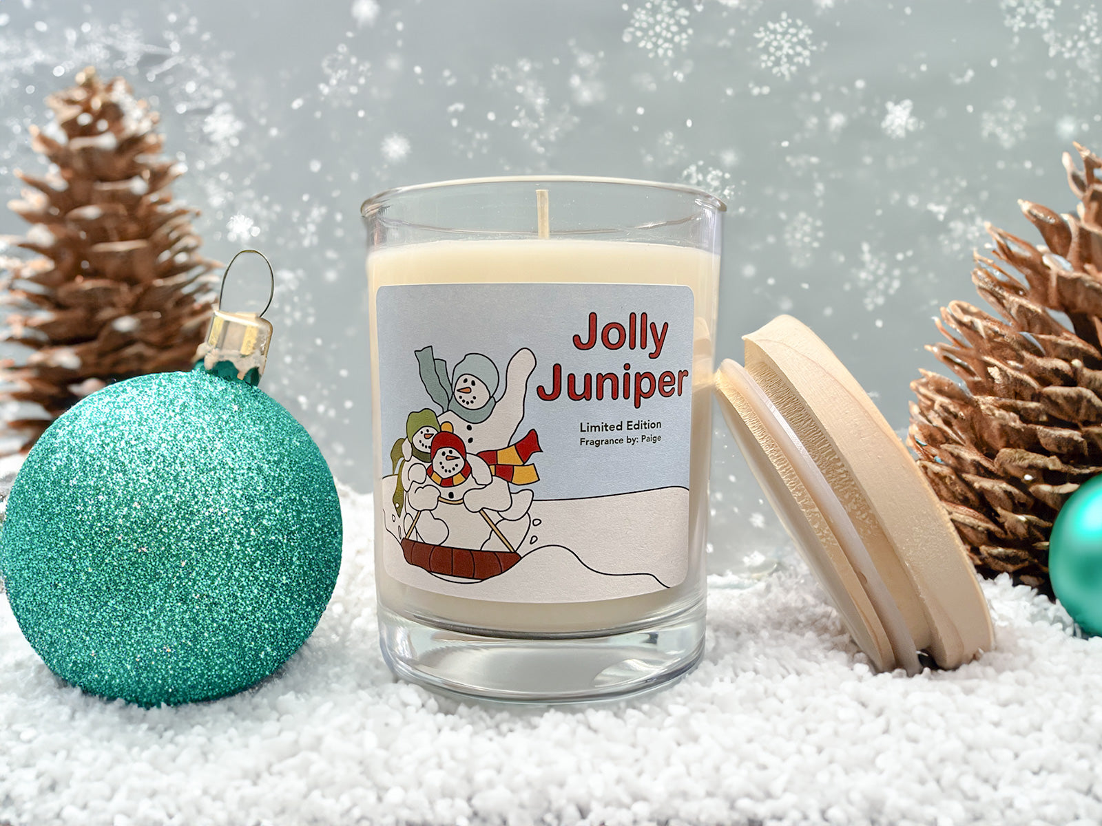 Jolly Juniper Candle Jar SOTM December