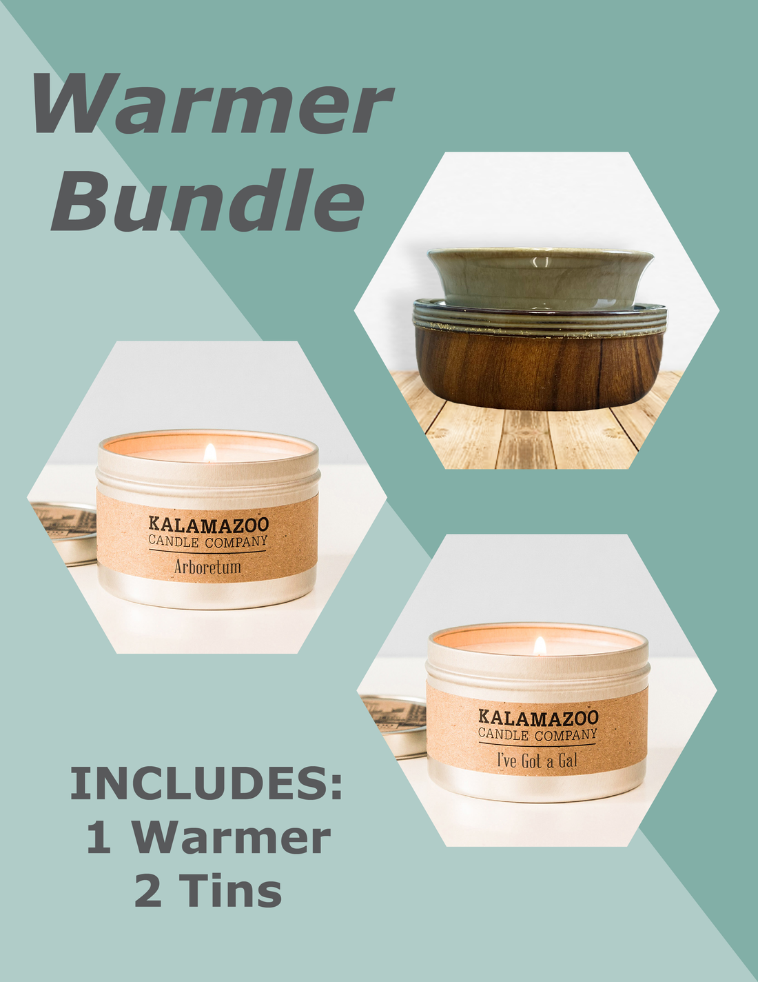 Warmer Bundle With Candles
