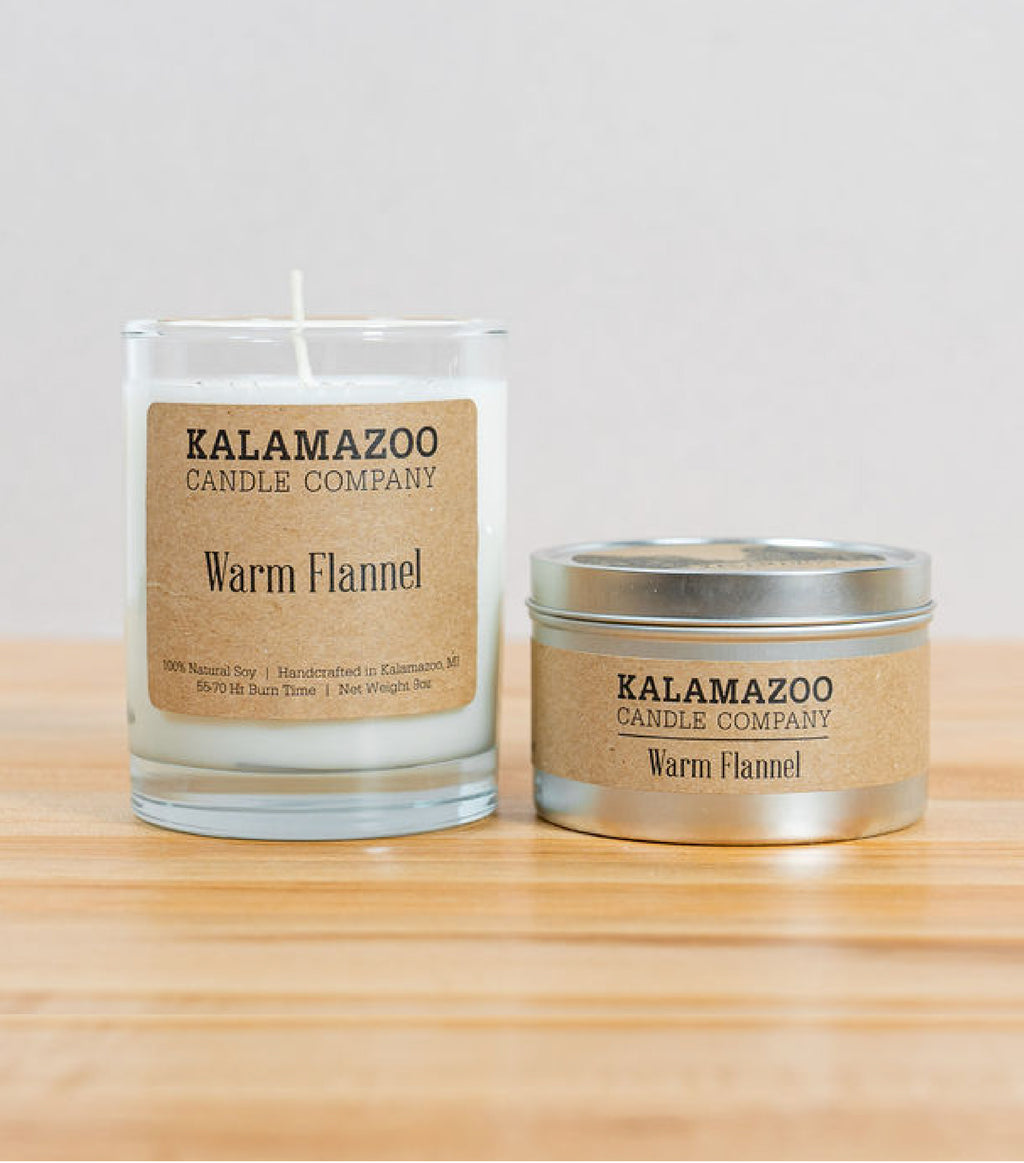 Like a big warm hug, this comfy blend of luxe cashmere, soft musk, and rich cedarwood brightened with sunny citrus, will wrap you in cozy feels. Made In the USA In Kalamazoo, MI.