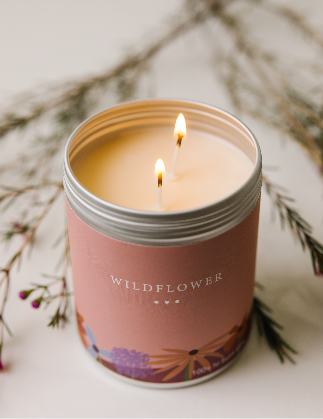 Wildflower Large 2-Wick Candle